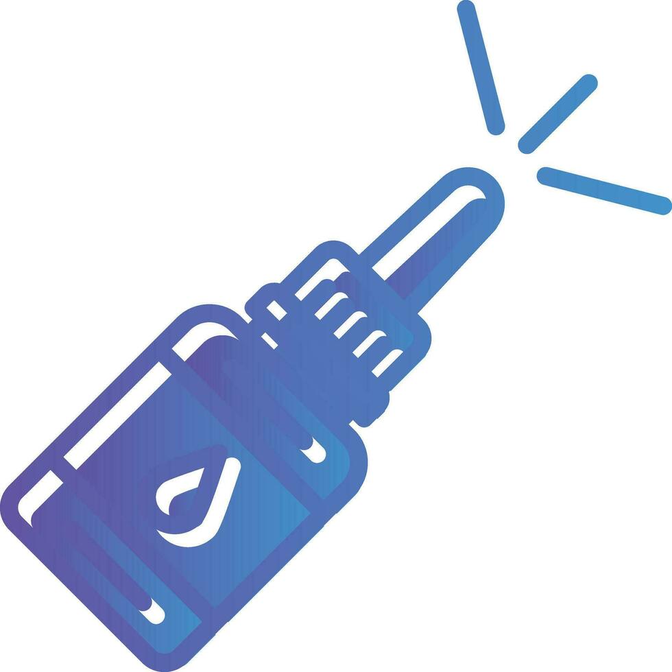 Nasal spray Vector Icon Design