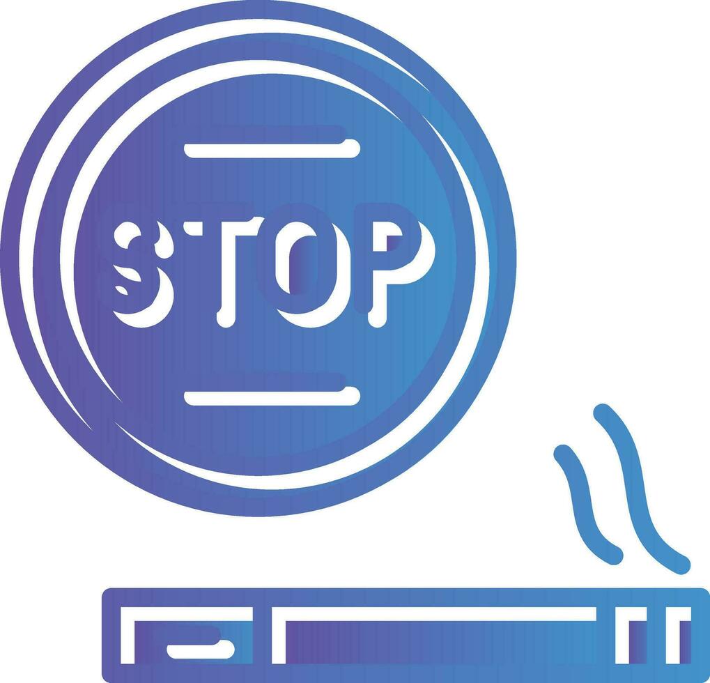 Stop Vector Icon Design