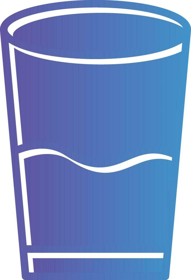 vaso de agua vector icono diseño