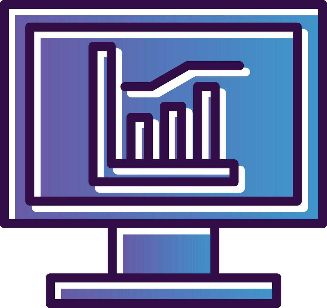 Analytics Vector Icon Design