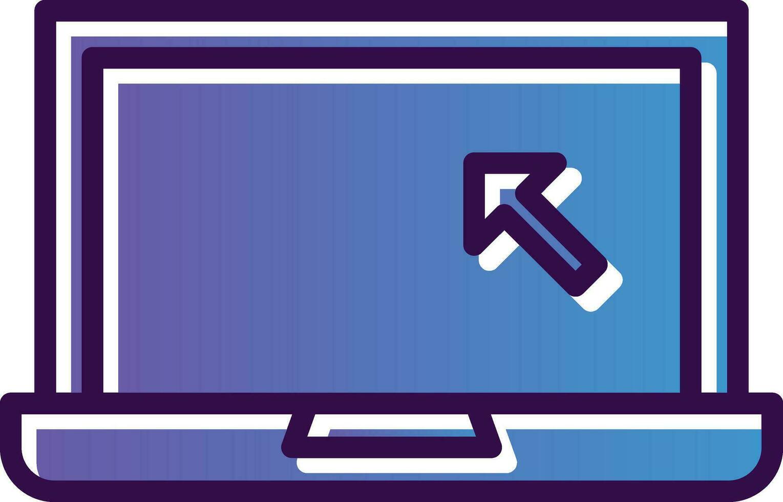 Laptop Vector Icon Design