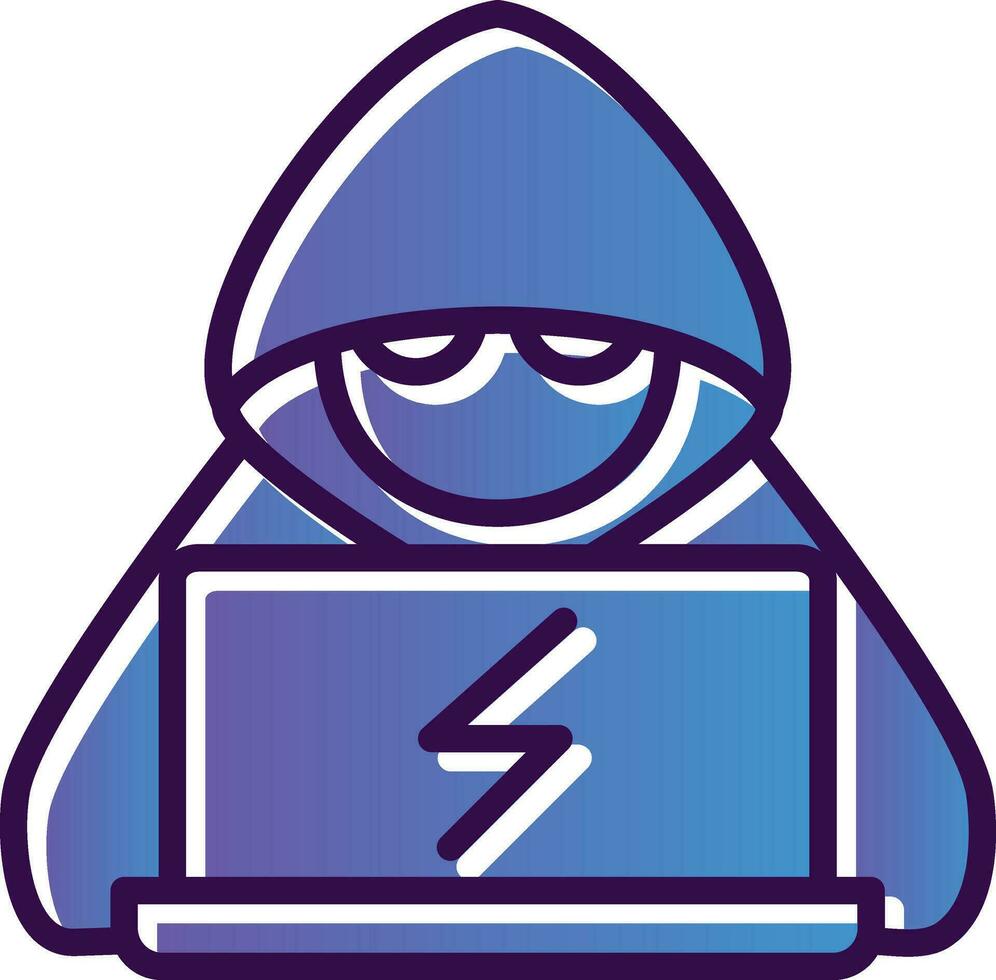 Hacker Vector Icon Design
