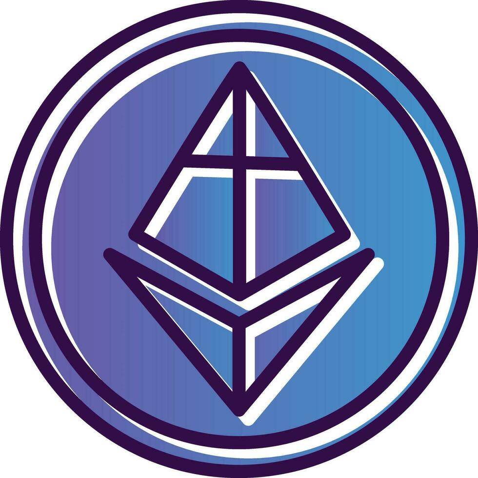 Ethereum Vector Icon Design