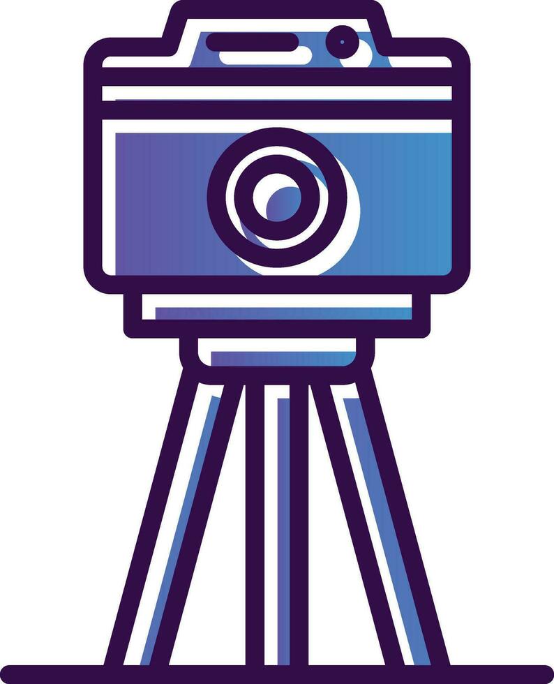 Tripod Vector Icon Design