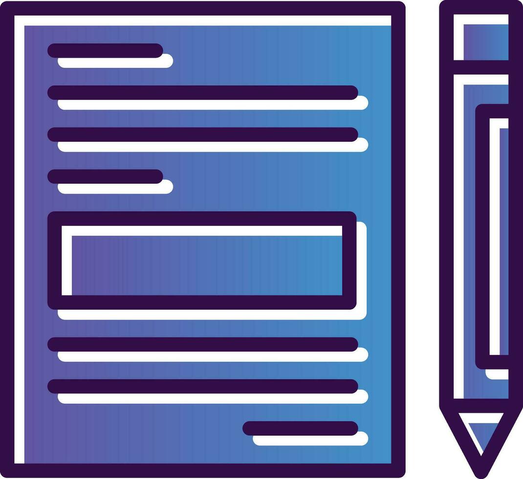 Content Vector Icon Design