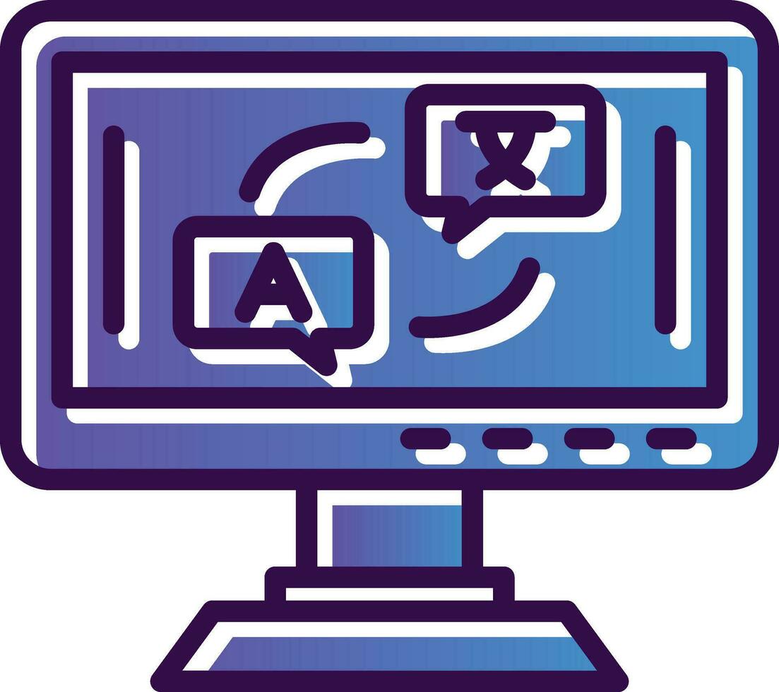 Translate Vector Icon Design