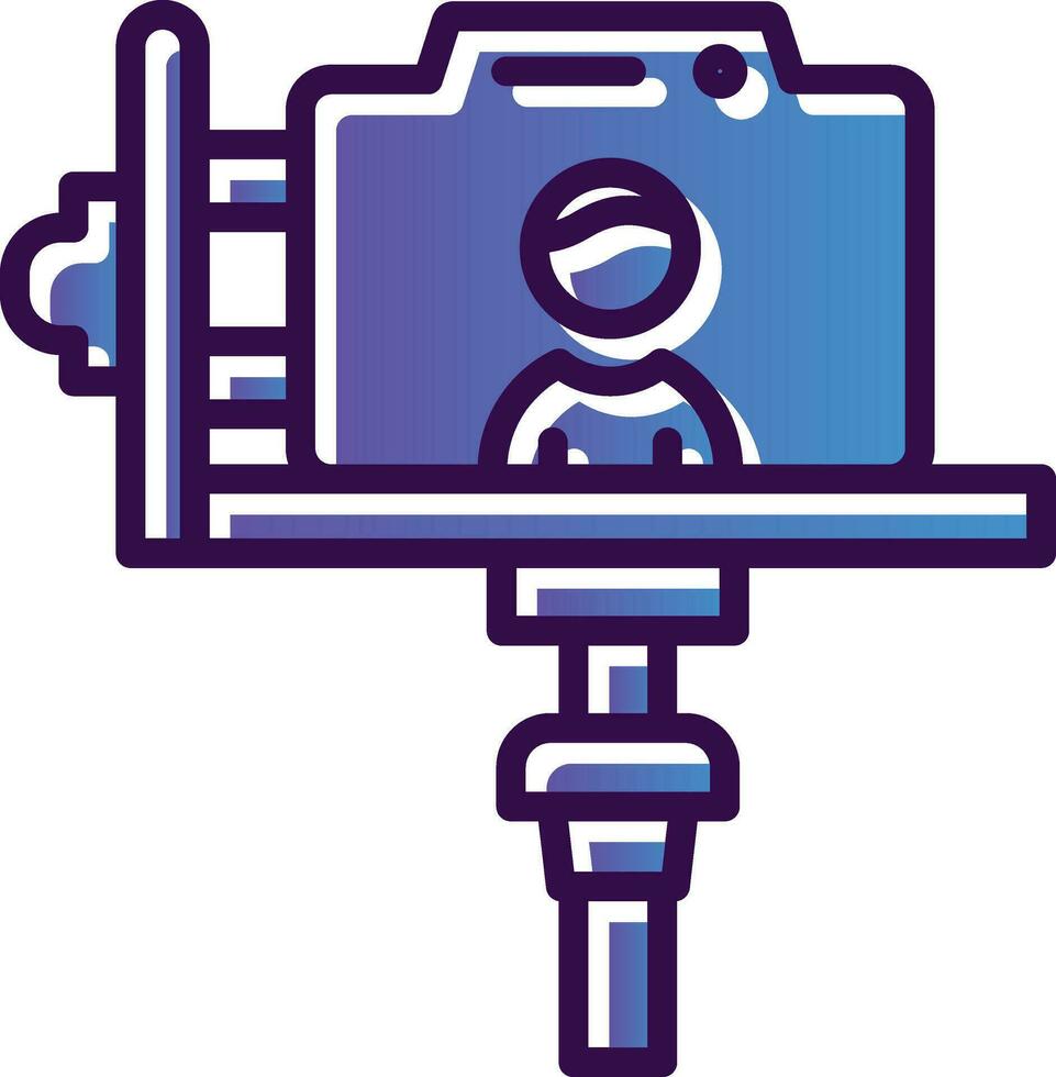 Vlogger Vector Icon Design