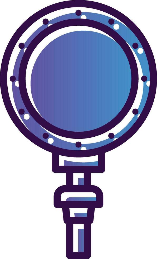 Ring light Vector Icon Design