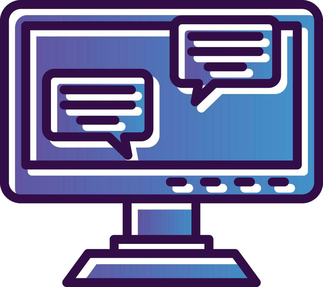 Asking Vector Icon Design