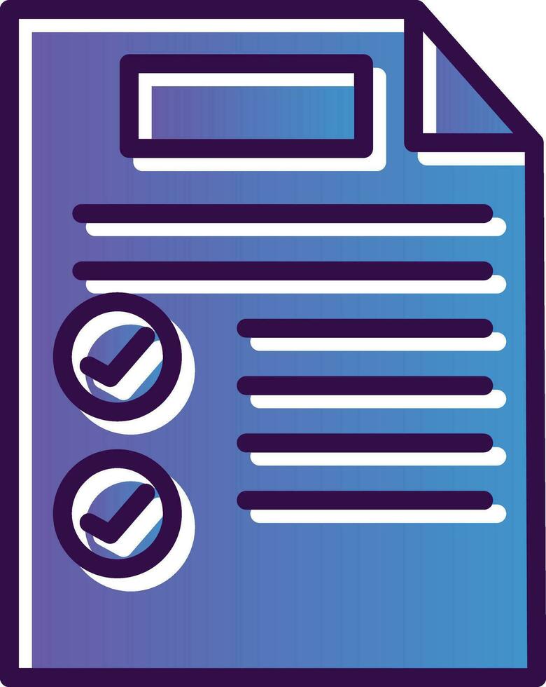 Document Vector Icon Design