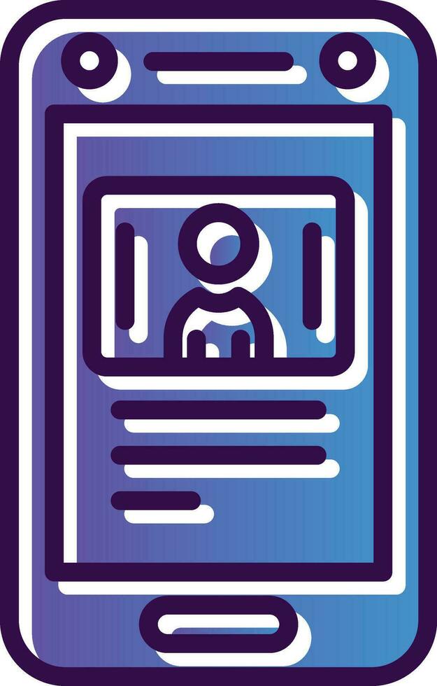 Vlog Vector Icon Design