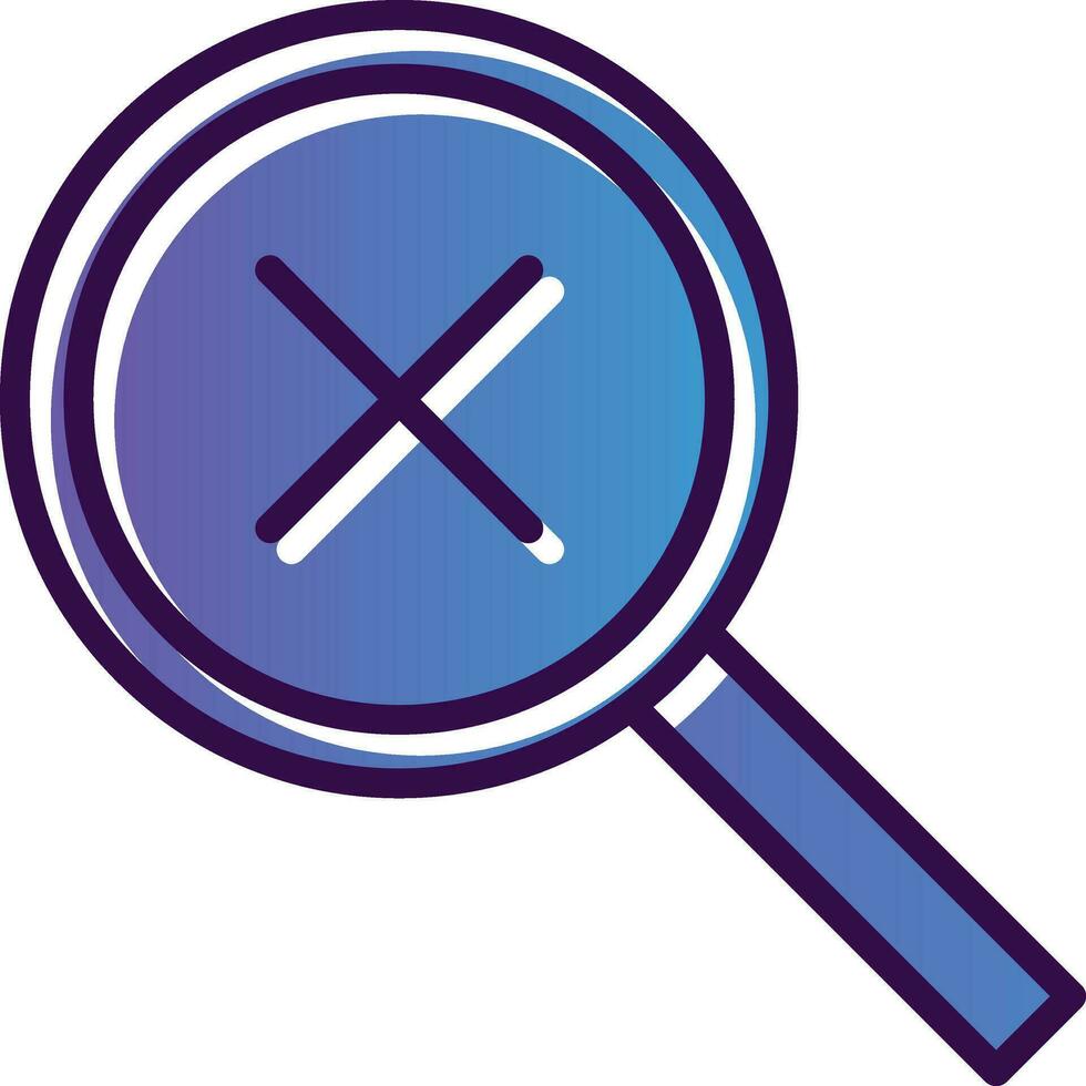 Zoom out Vector Icon Design