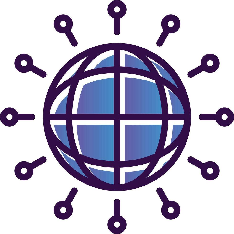 Networking Vector Icon Design