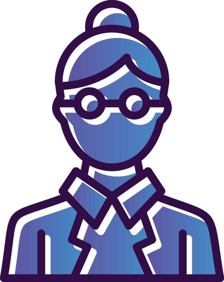 Teacher Vector Icon Design