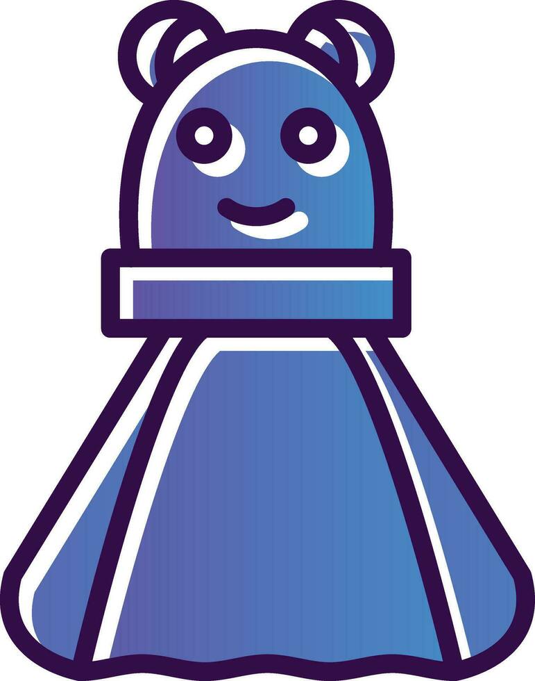 Snuggle Vector Icon Design