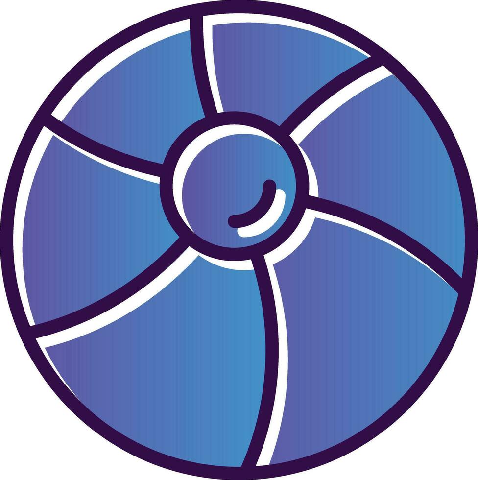 Beach ball Vector Icon Design