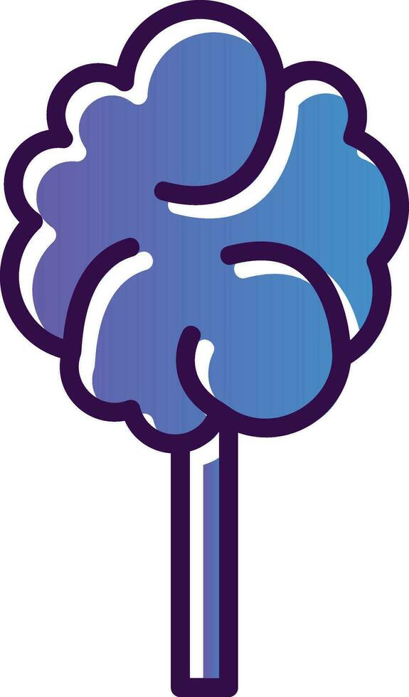 Cotton candy Vector Icon Design