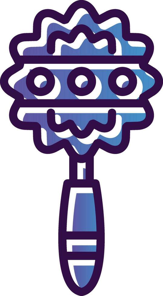 Rattle Vector Icon Design