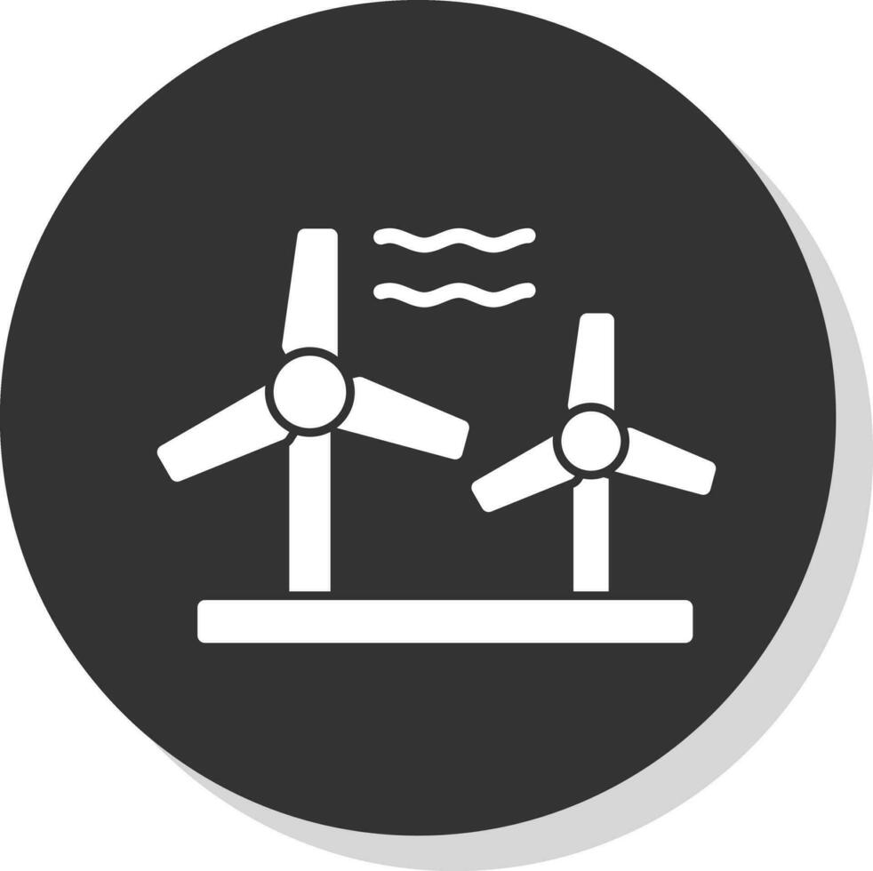 diseño de icono de vector de signo de viento