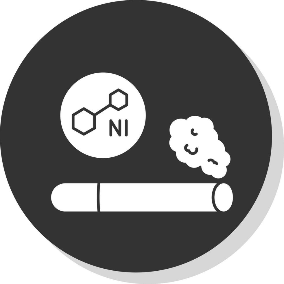 Nicotine Vector Icon Design