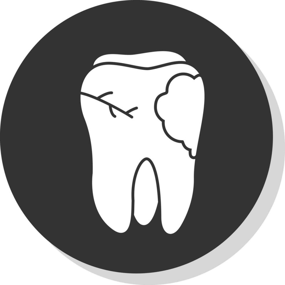 Caries Vector Icon Design