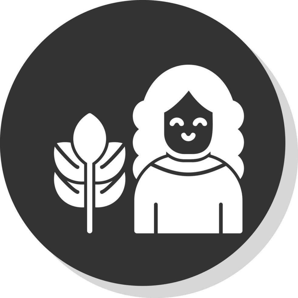 Demeter Vector Icon Design