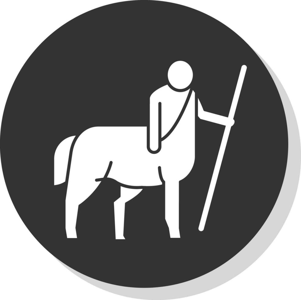 Centaur Vector Icon Design