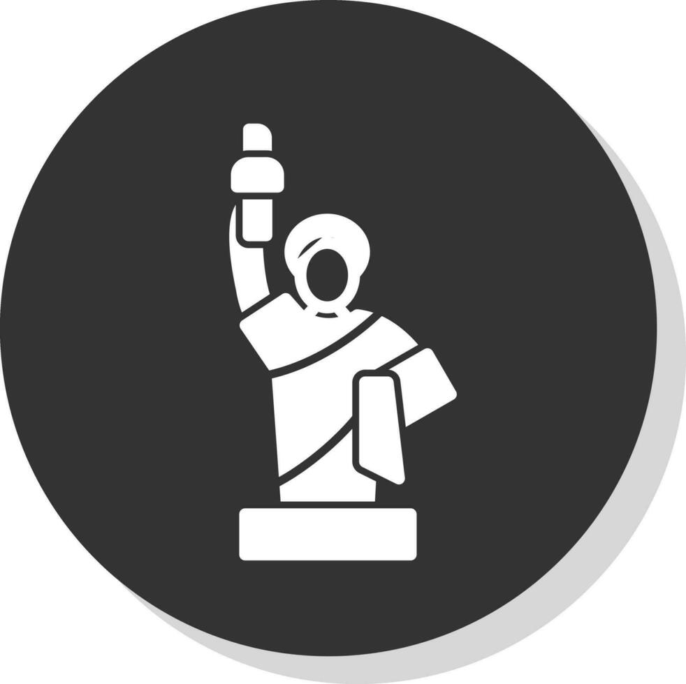 estatua vector icono diseño