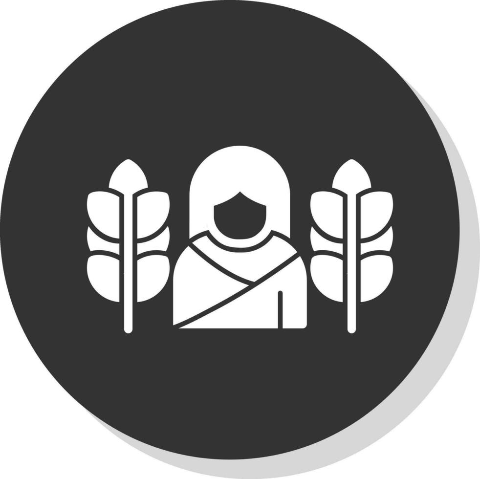 Demeter Vector Icon Design