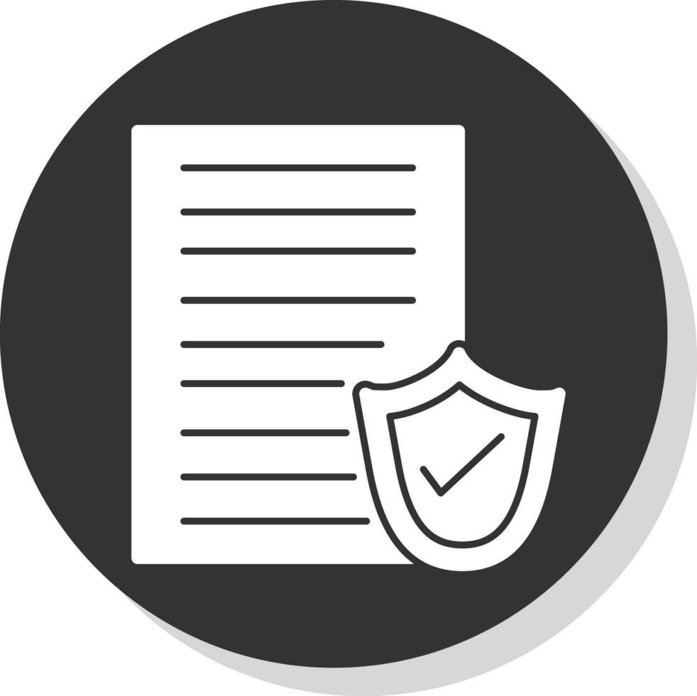 File protection Vector Icon Design