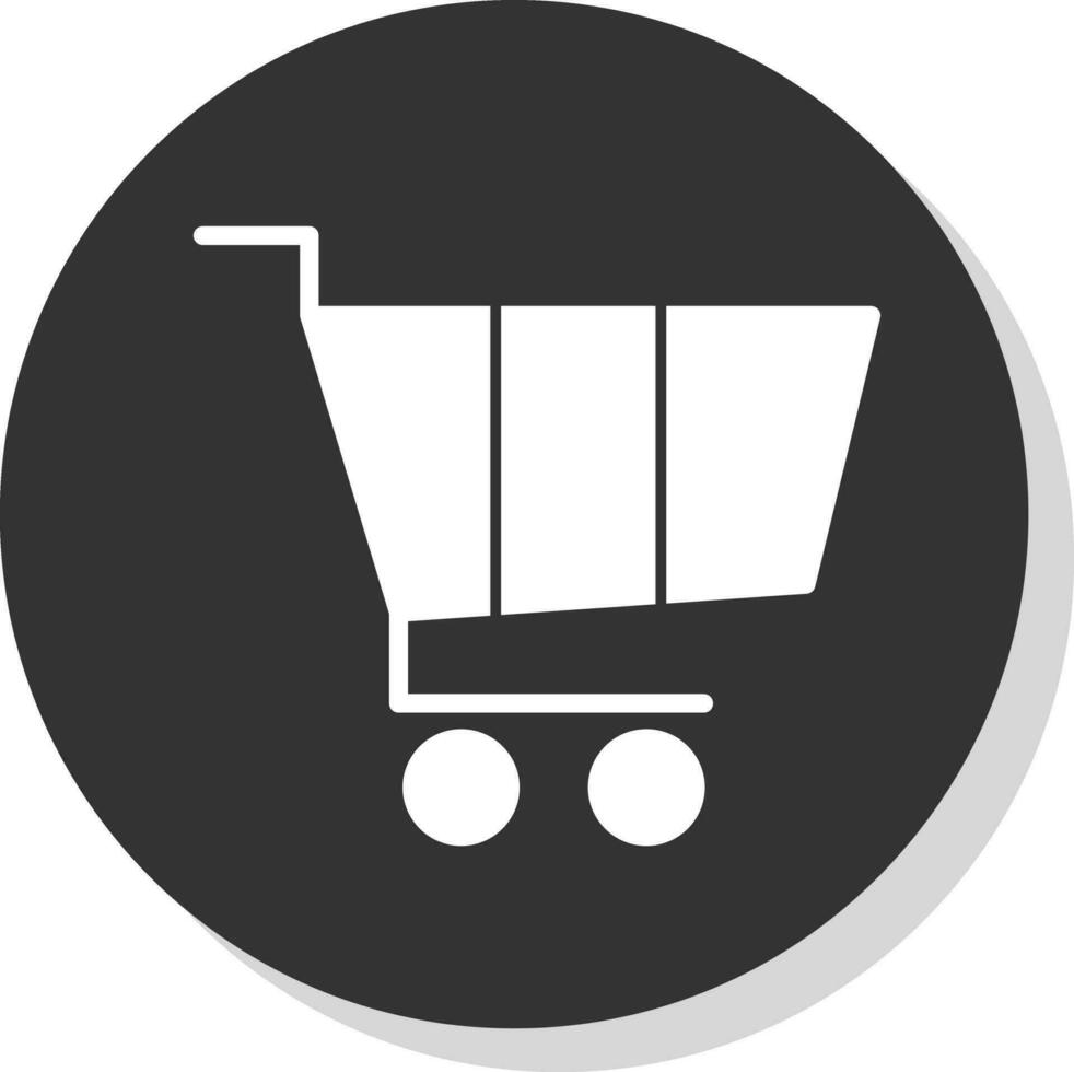 Trolley Vector Icon Design