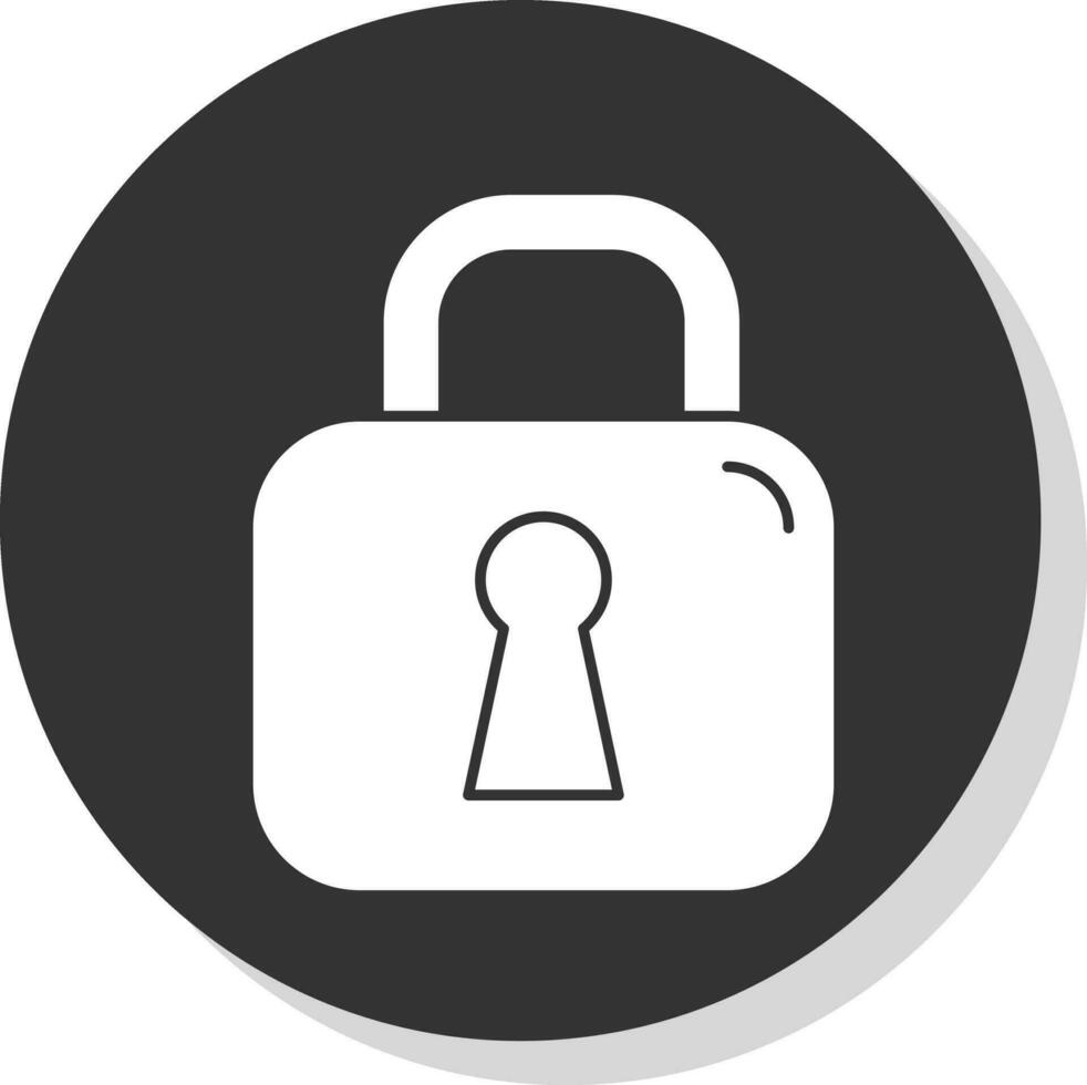 Locked Vector Icon Design