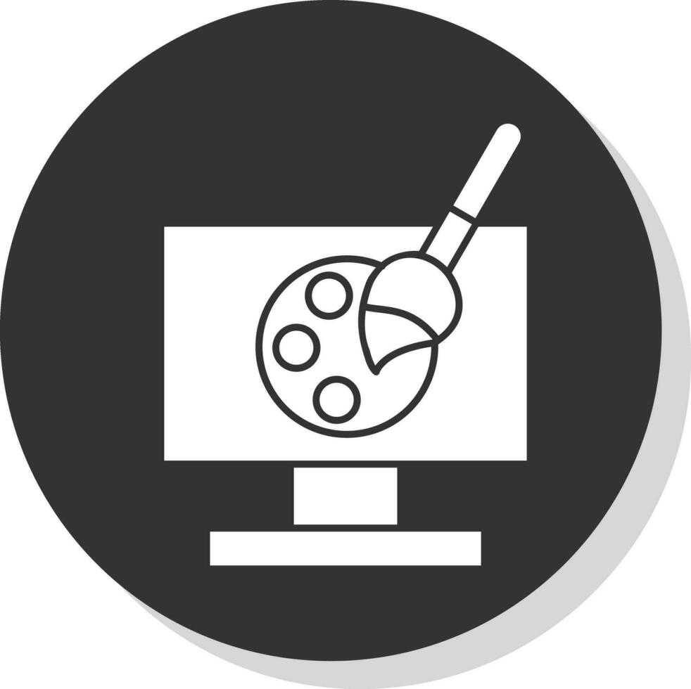Digital art Vector Icon Design