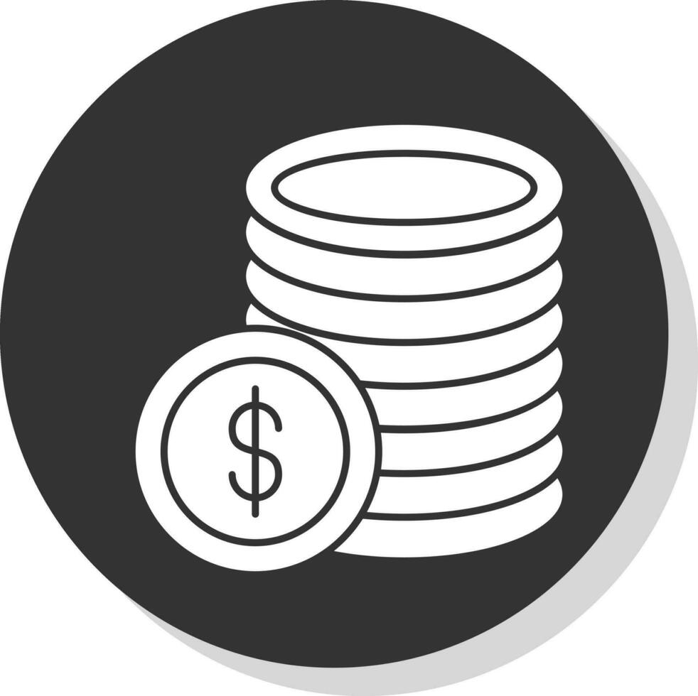 Coin Vector Icon Design