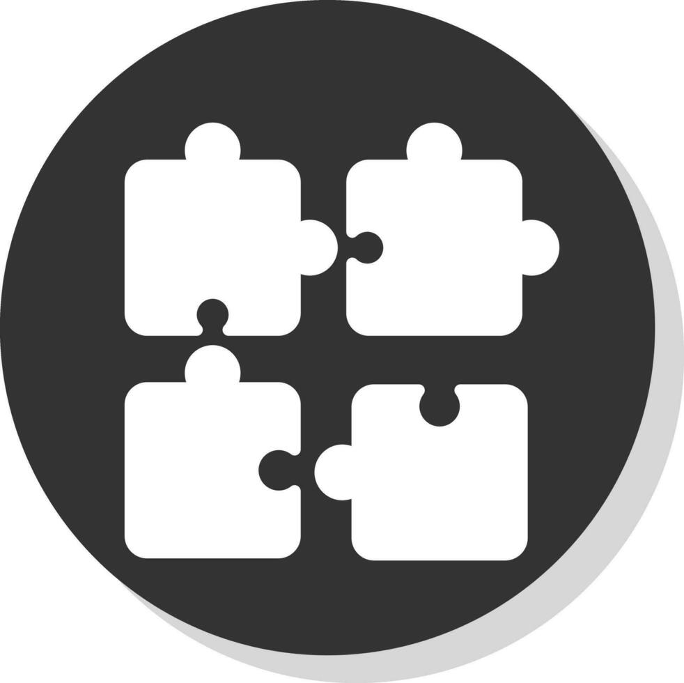 Puzzle Vector Icon Design