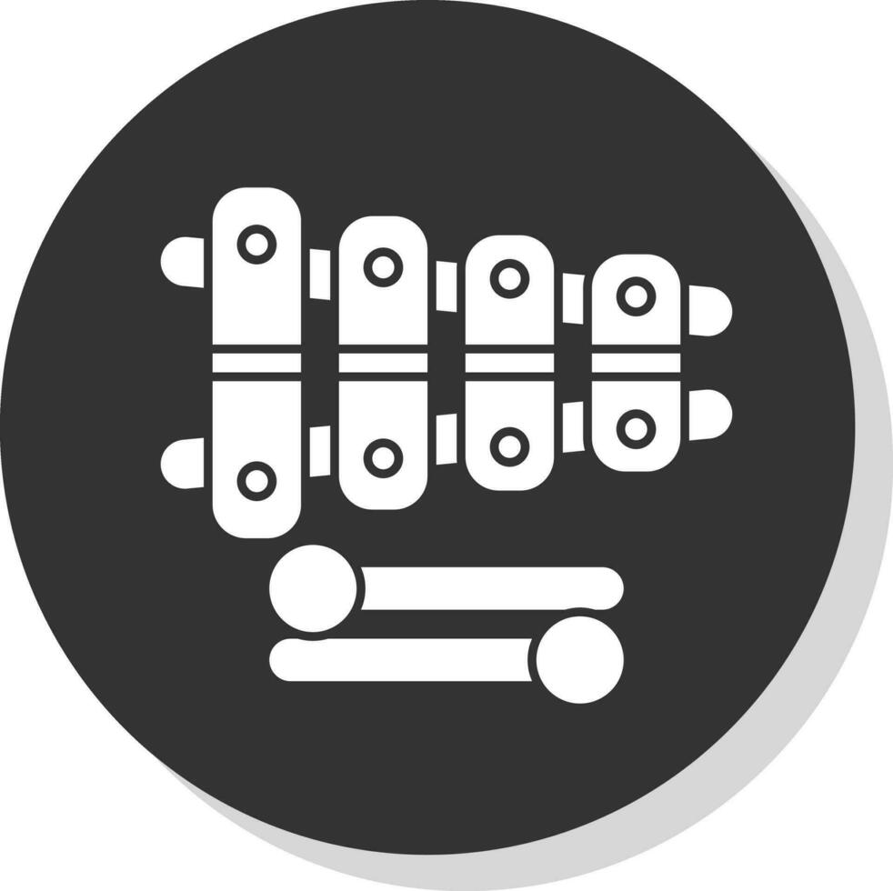 Xylophone Vector Icon Design