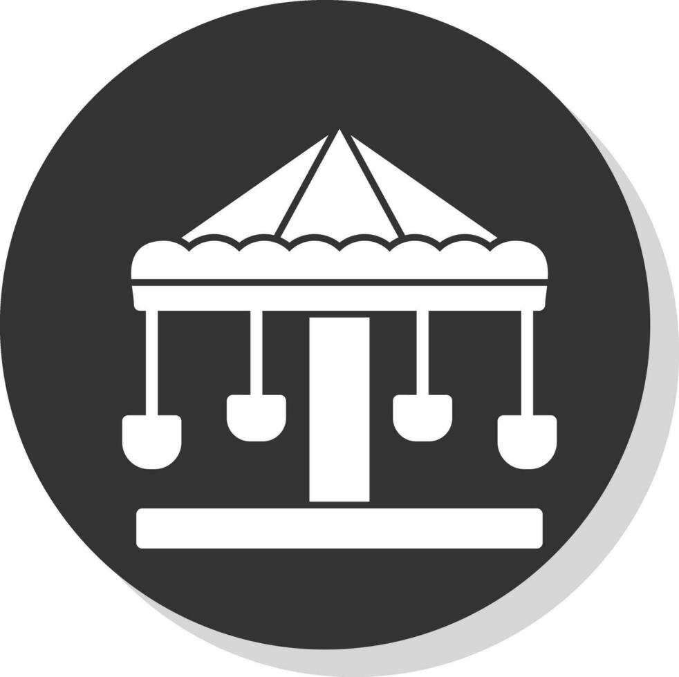 Merry go round Vector Icon Design
