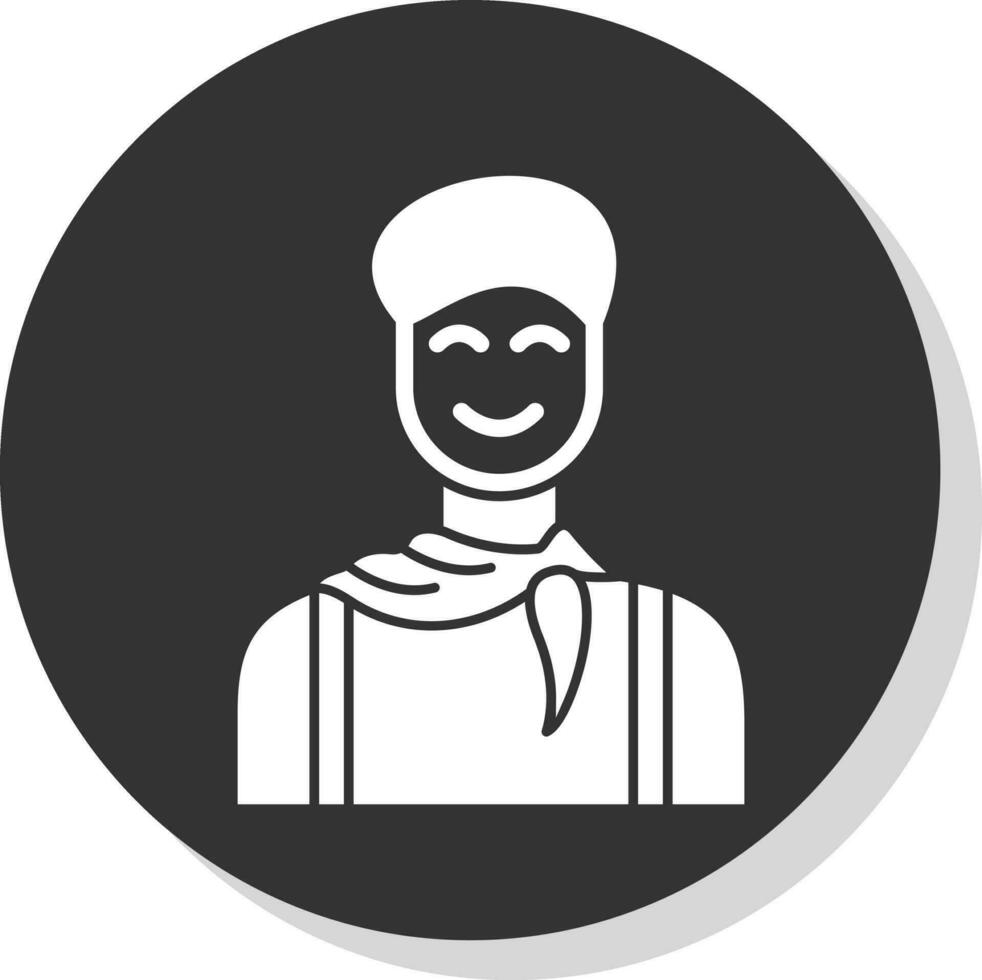 Mime Vector Icon Design