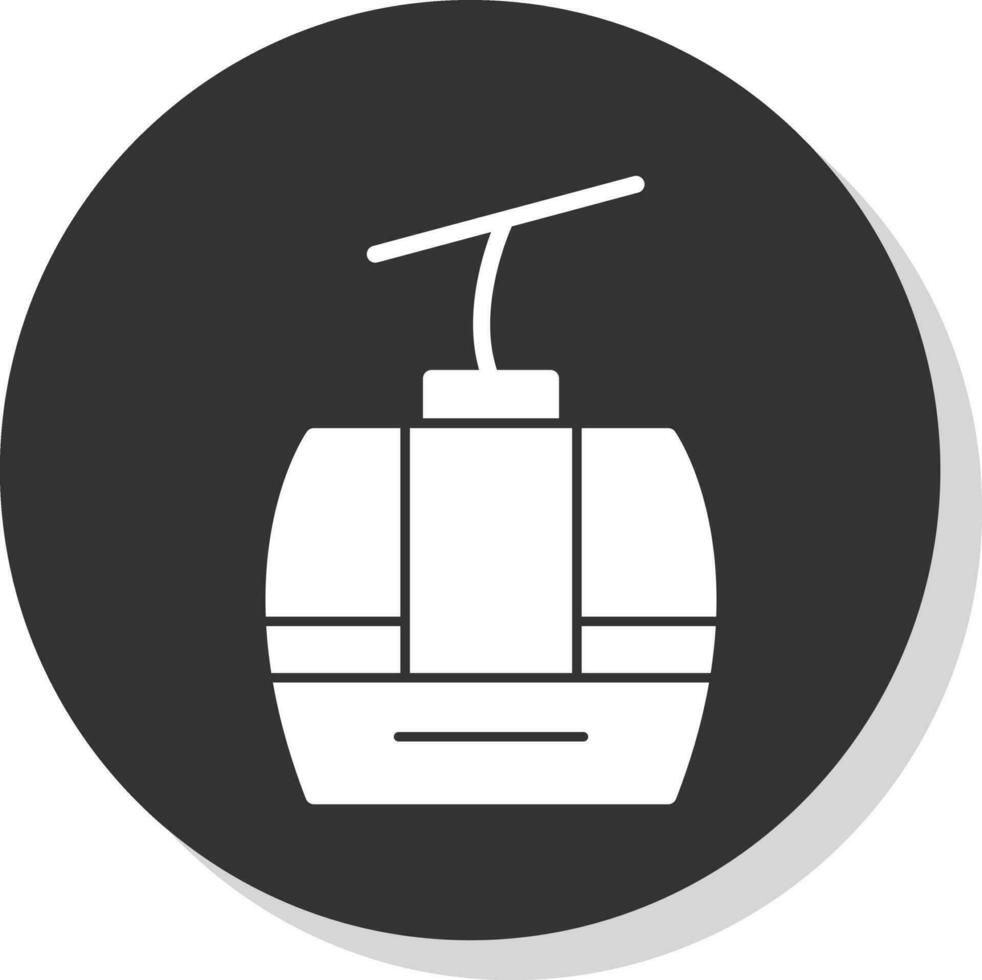 Gondola Vector Icon Design