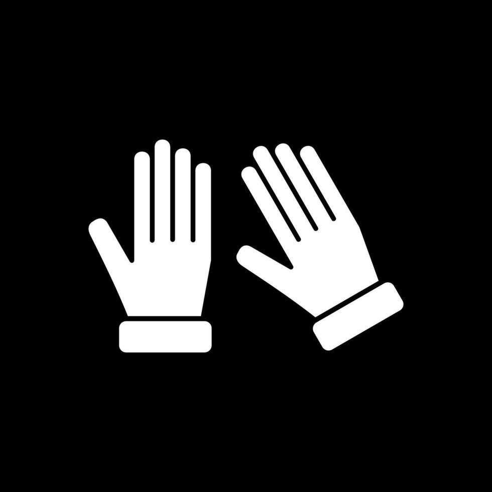 Glove Vector Icon Design