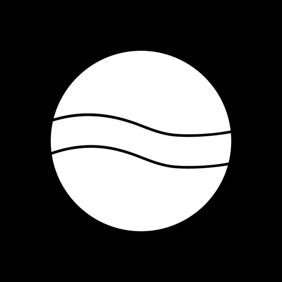 Golf ball Vector Icon Design