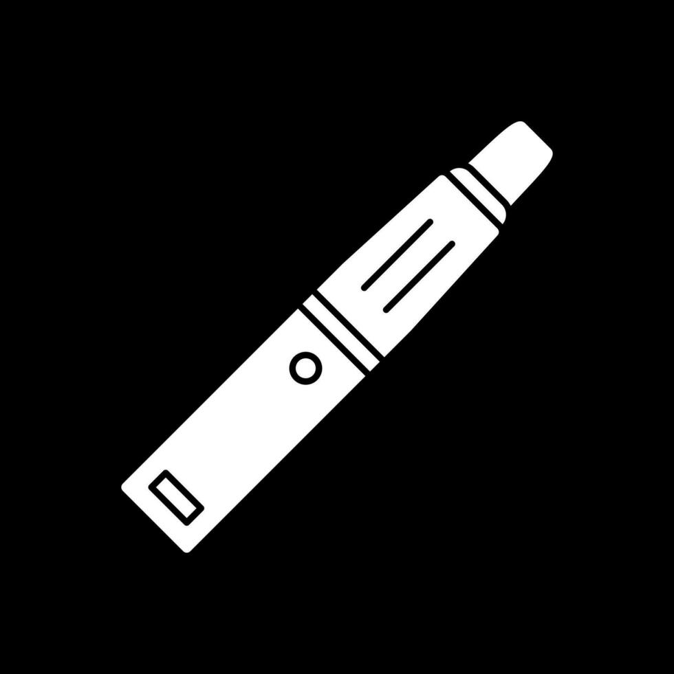 Electronic cigarette Vector Icon Design