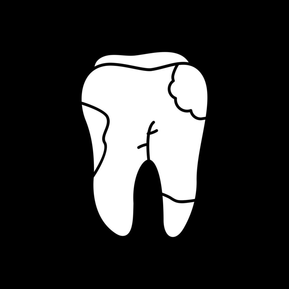 Caries Vector Icon Design