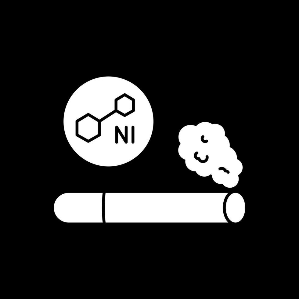 Nicotine Vector Icon Design