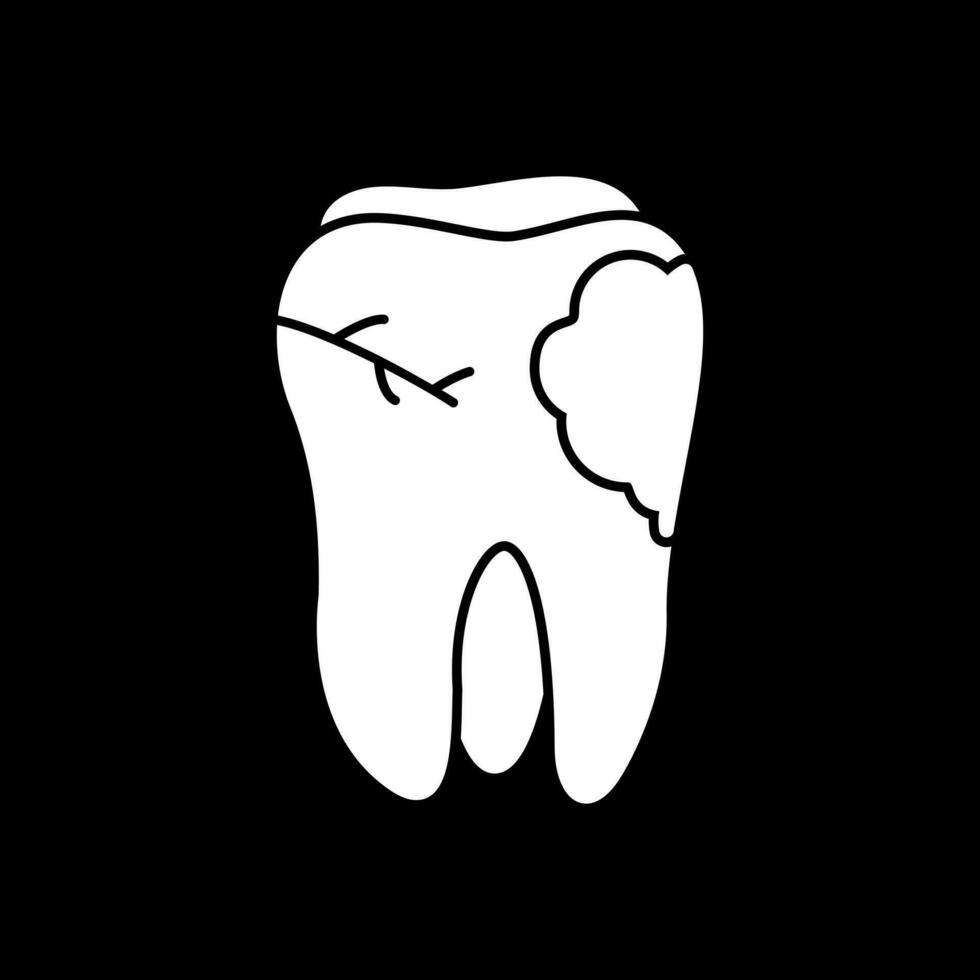 Caries Vector Icon Design