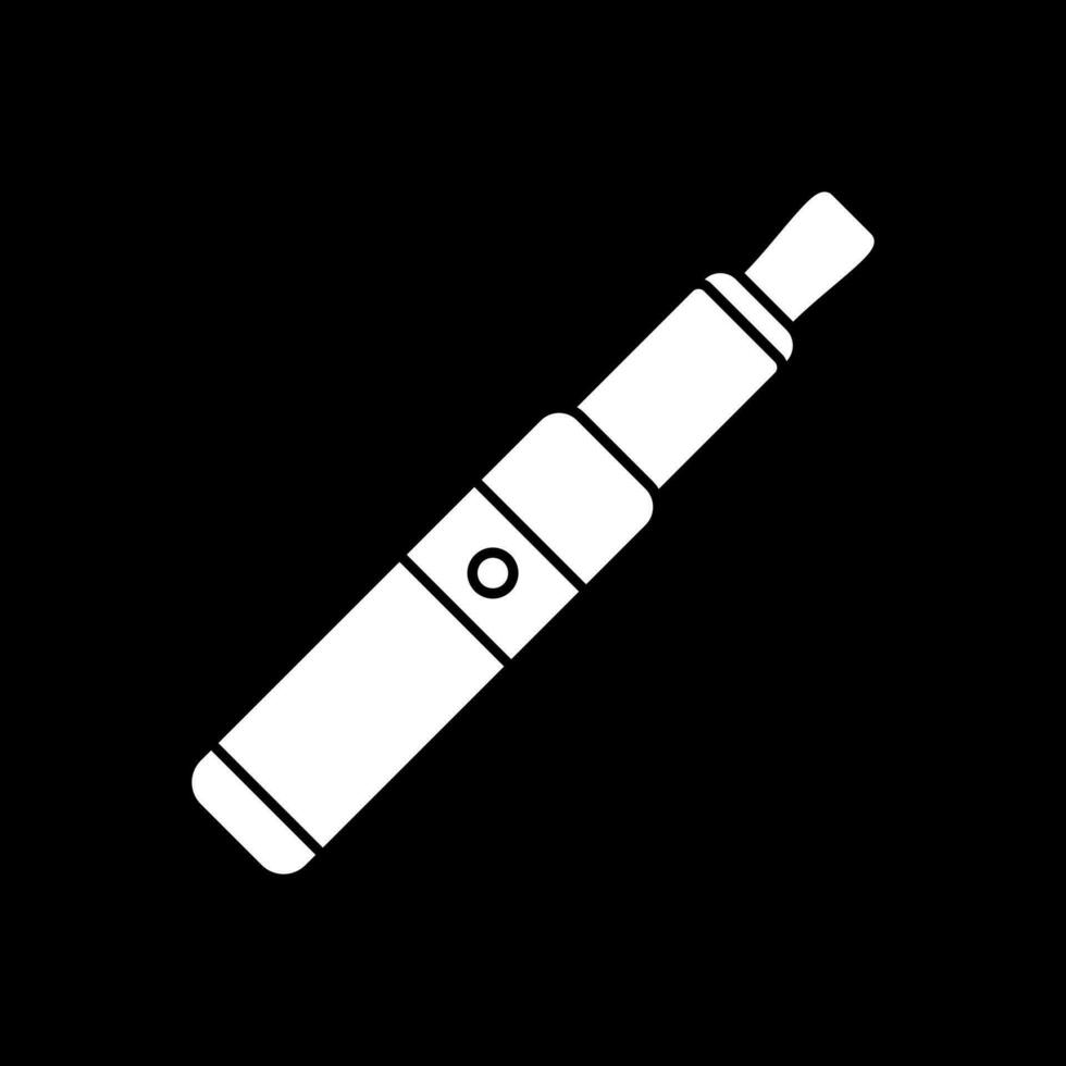 Electronic cigarette Vector Icon Design