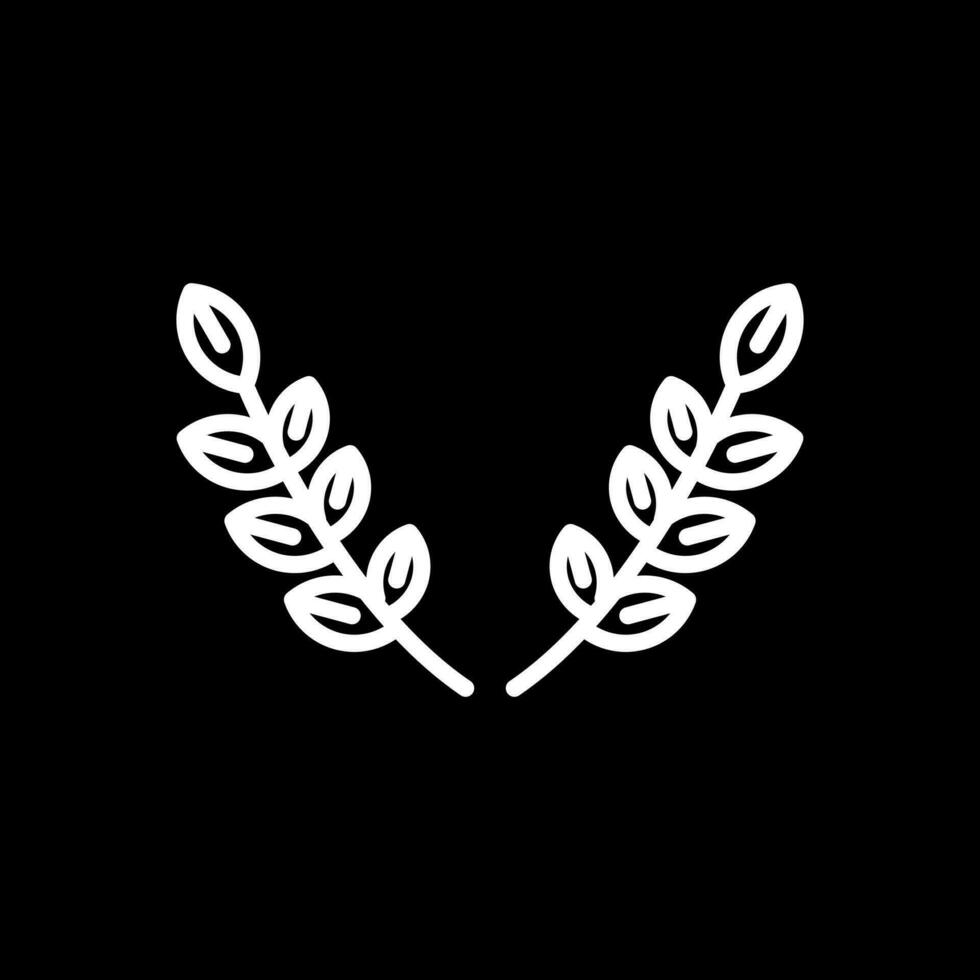 Laurel Vector Icon Design
