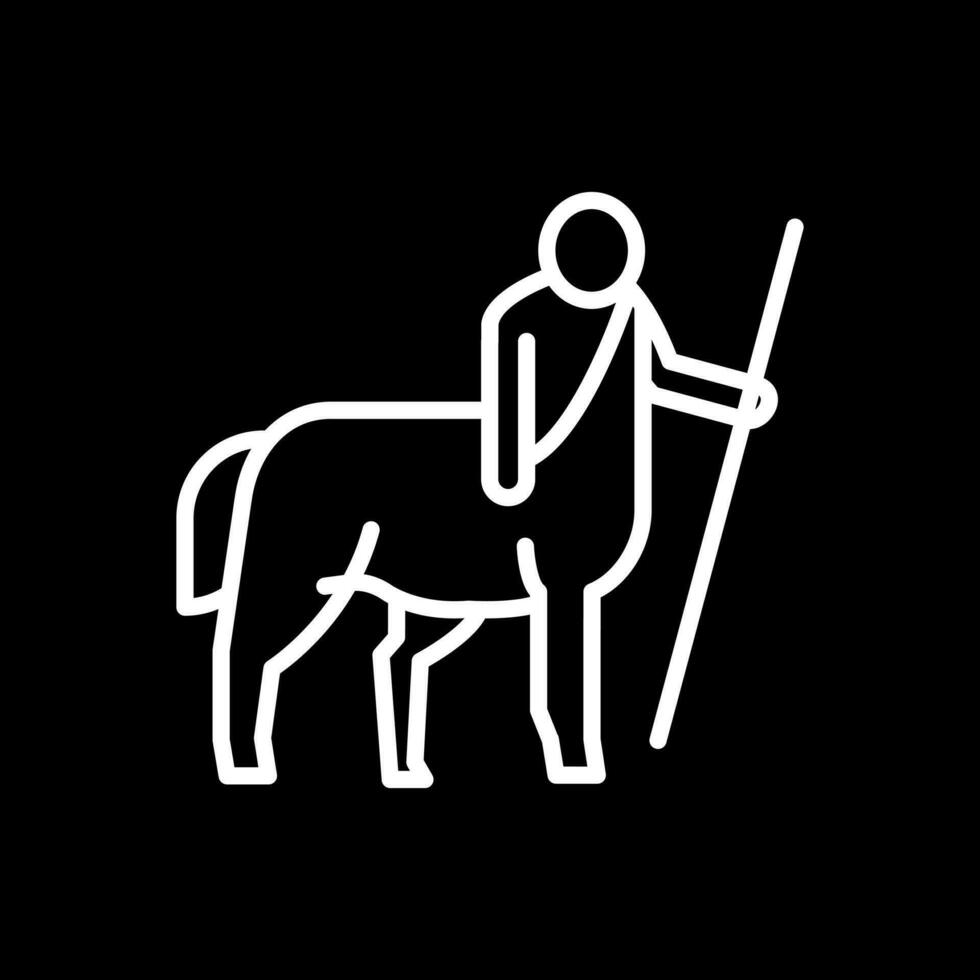 Centaur Vector Icon Design