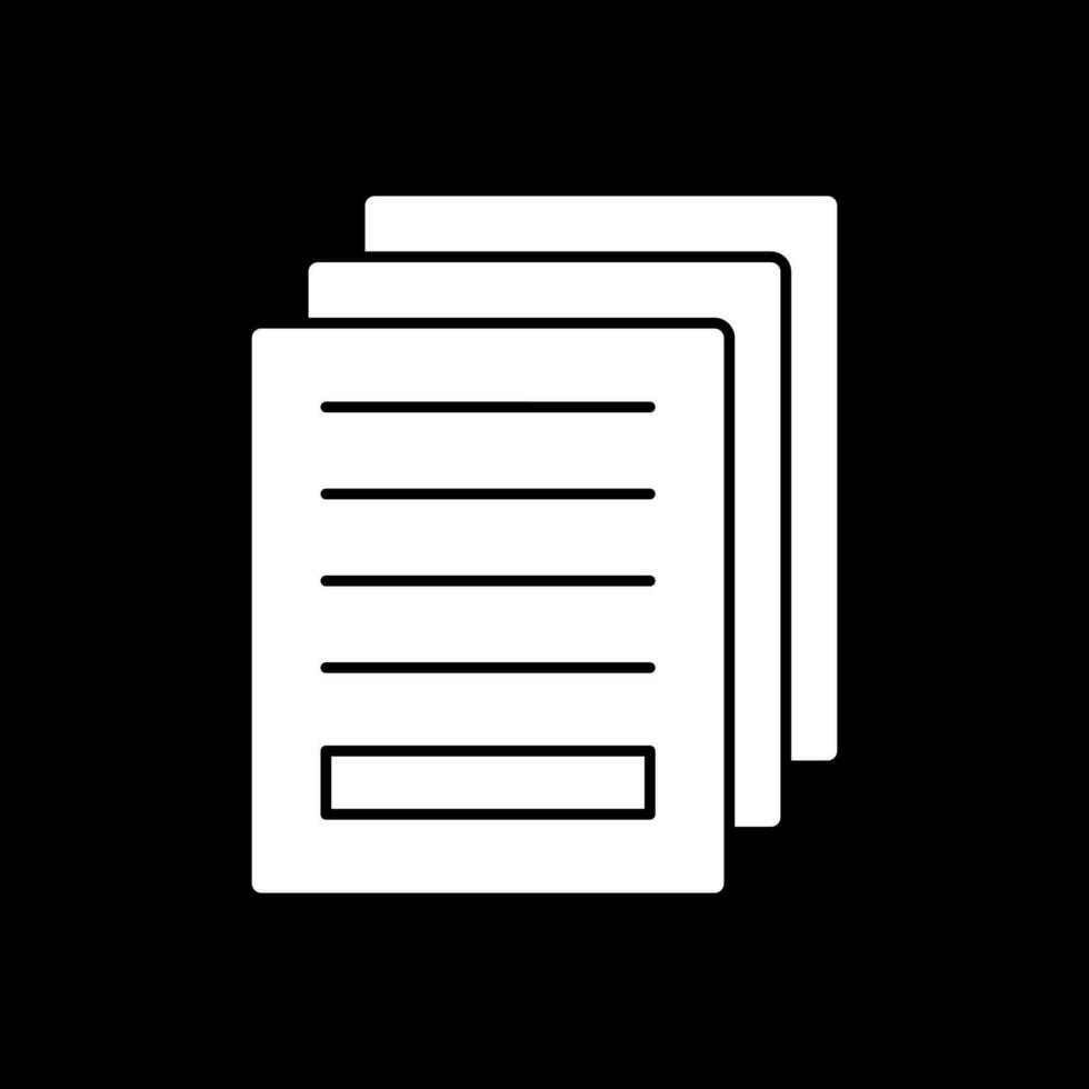 Papers Vector Icon Design