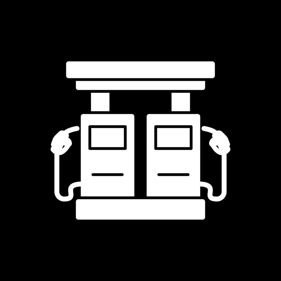 Gas station Vector Icon Design